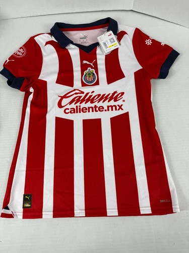 Puma 2023/24 Chivas De Guadalajara Women's Home Jersey Size Medium 763514-01 $85