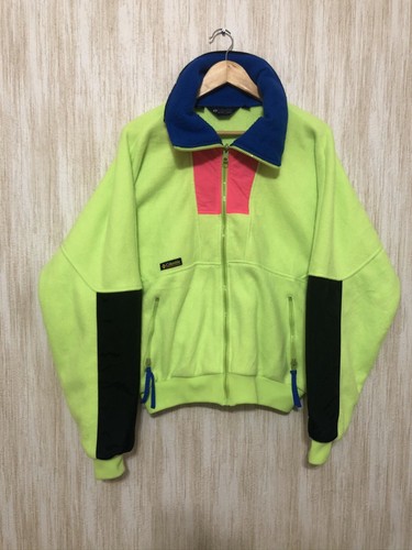 Columbia Vintage Fleece Jacket Made In Korea