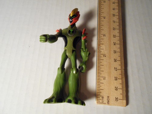 Ben 10 alien force Swampfire Figure 4" Cartoon Network 2008 Bandai toy - Picture 4 of 6