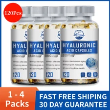 Hyaluronic Acid Supplement With Turmeric | Skin & Joint Health | 120 Capsules