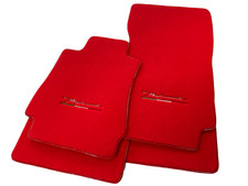 Floor Mats For Alfa Romeo Stelvio 2017-2022 Perfomante Red Tailored Carpet Floor Mats For Alfa Romeo Stelvio 2017-2022 Perfomante Red Tailored Carpet