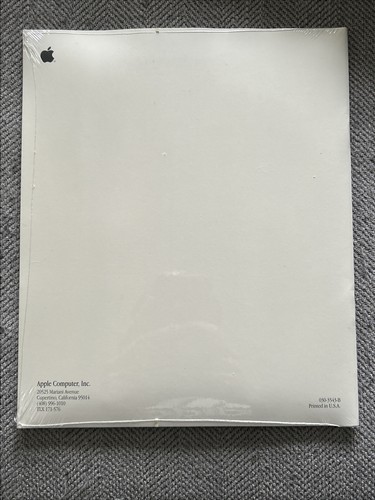 Vintage 1991 Apple Macintosh HYPERCARD BASICS System 7 - 030-3543-B •NEW •SEALED - Afbeelding 2 van 4