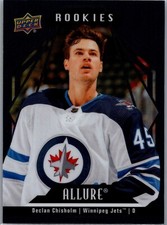 2022-23 Upper Deck Allure Black Rainbow Rookie RC #103 Declan Chisholm
