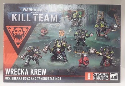 GAMES WORKSHOP Warhammer Kill Team Wrecka Krew Ork Breaka Boyz And Tankbustas Mob Single Models