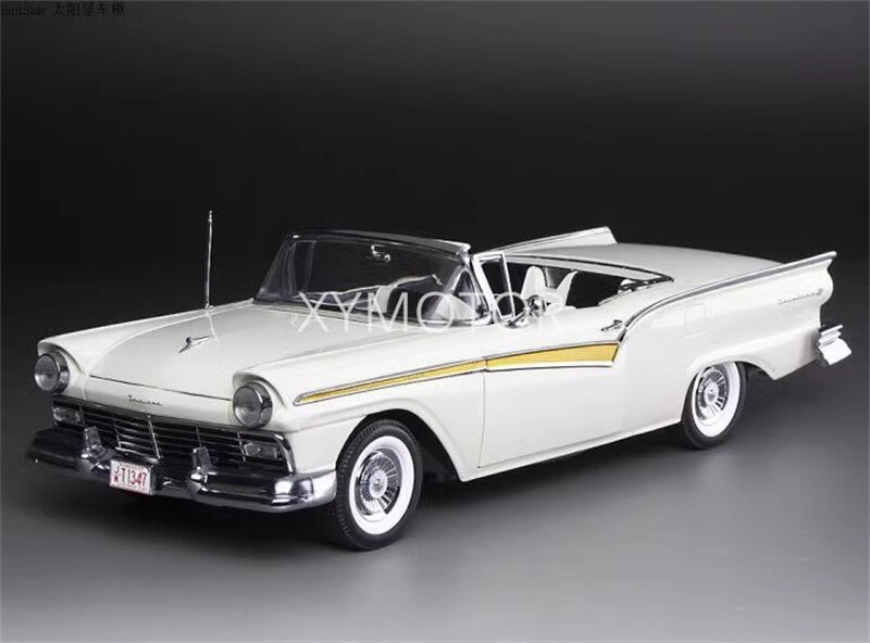 バ*ー様 1/18 FORD FAIRLANE フェアレーン1957 Sun S Sun Star 1/18 Ford Fairlane 500 skyliner 1957 Vintage car