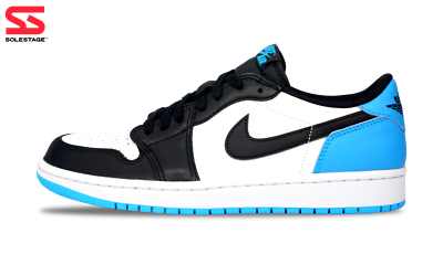 Nike Air Jordan 1 Low SE 黒/青/白 Air Jordan 1 Low SE Racer Blue White Black DH0206-400 Men's Size