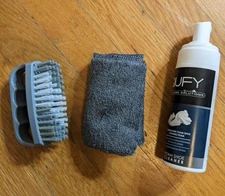 QUFY Shoe Cleaner Sneakers Kit Foam Shoe Cleaner Microfiber Shoe Cloth and Shoe