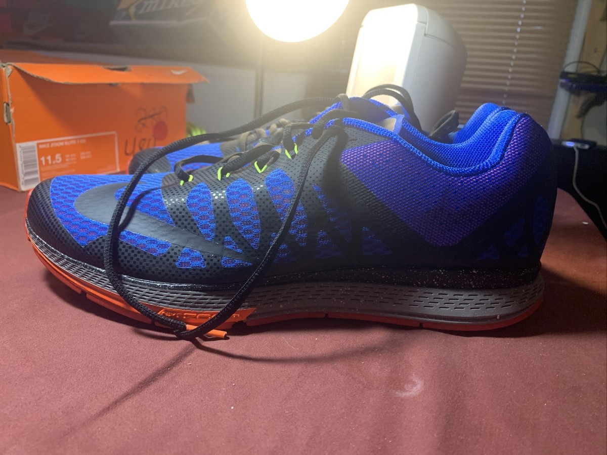 Nike Zoom Elite 7 QS Blue/Black Running Sneakers (716436-046  display picture 1