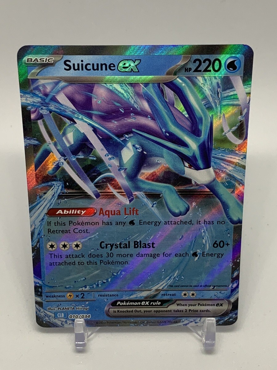 Suicune EX Pokemon Classic Collection CLB 010/034 MINT!! | eBay