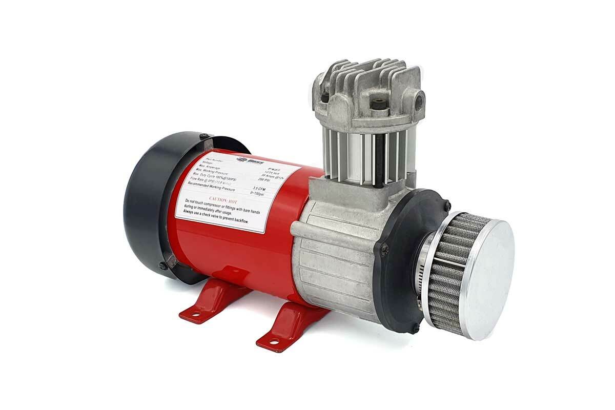 BOSS PX07 Air Compressor 12V  3/4 HP 100% Duty Cycle Rebuildable