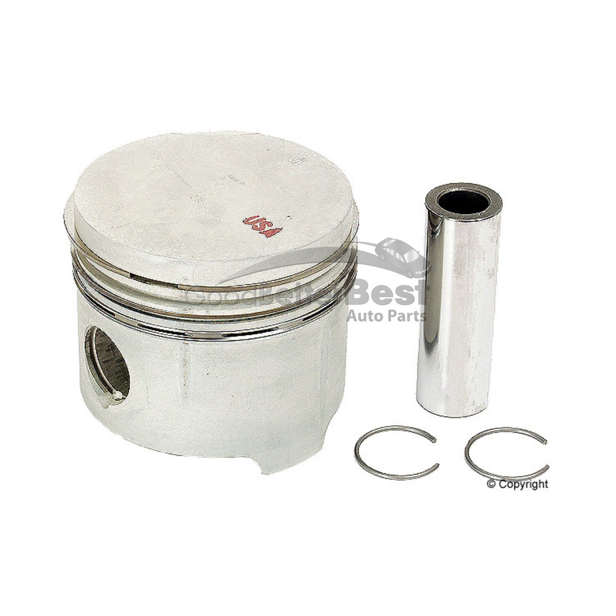 New Mahle Engine Piston Kit 0017602 1300309117 for Mercedes MB | eBay