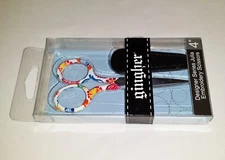 GINGHER SCISSORS DESIGNER SERIES ~ "JULIA" 4" EMBROIDERY ~ IN ORIGINAL BOX