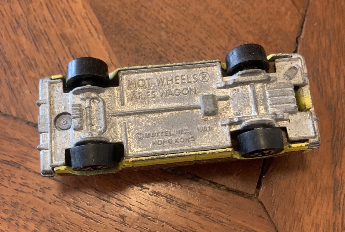 Vintage Hot Wheels ARIES WAGON Car Mattel Hong Kong 1981 eBay