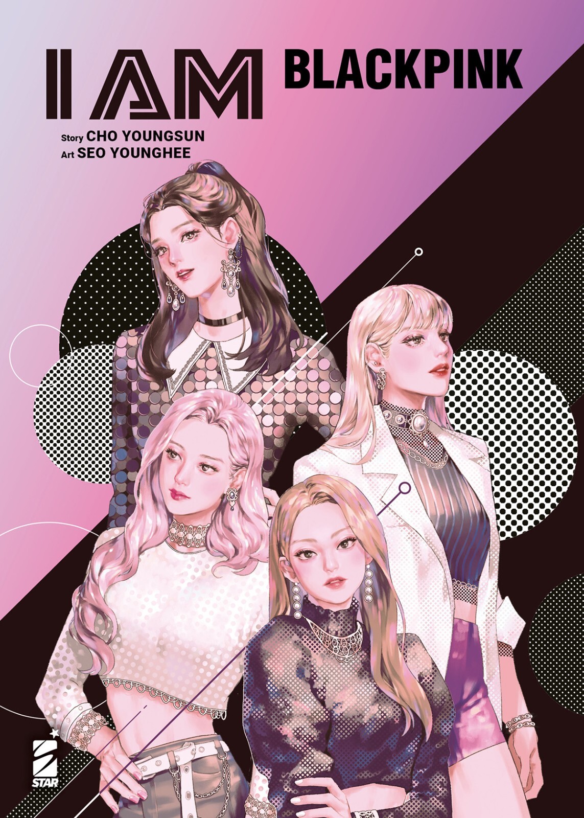 I Am Blackpink + Set di Stickers e Illustration Card - Star Comics - ITALIANO