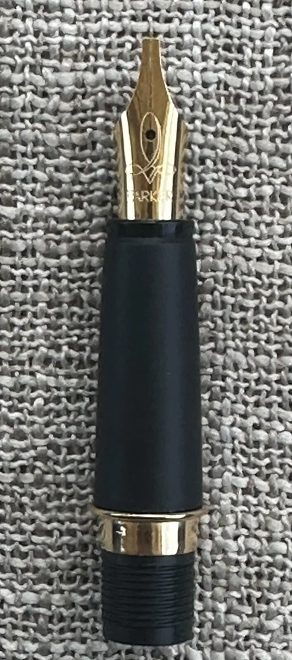 Mint Parker Frontier Fountain Pen Nib/Feed/Section Unit, Broad Italic Stub - Image 4 of 4