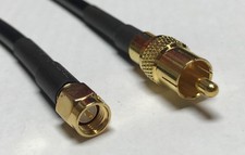 RG174 RCA Male to SMA Male Pick Your Length Coaxial Cable High Quality 50ohm USA