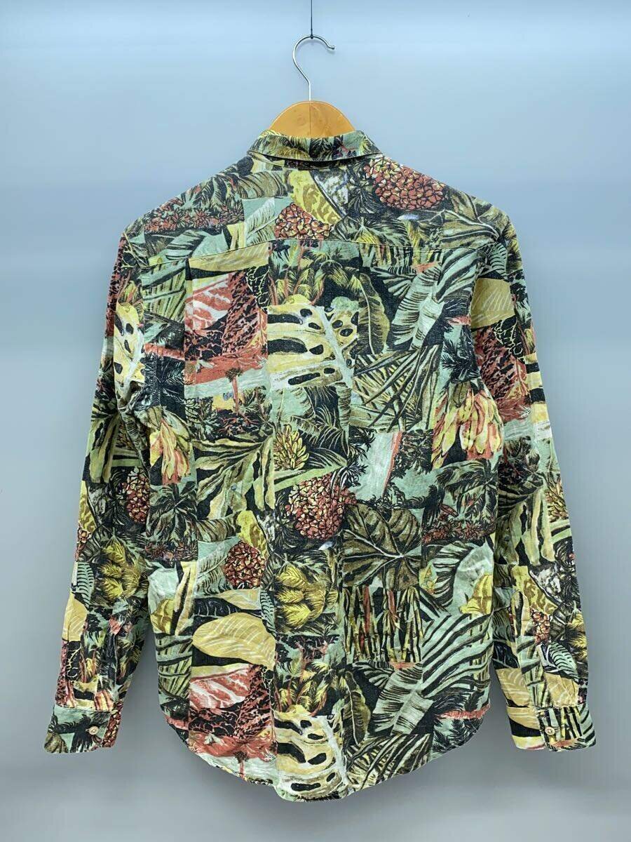 OUR LEGACY / LINEN JUNGLE BUTTON DOWN SHIRT/長袖シャツ/46/リネン/グリーン/総柄 OUR LEGACY LINEN JUNGLE BUTTON DOWN Shirts linen green 46 Used | eBay