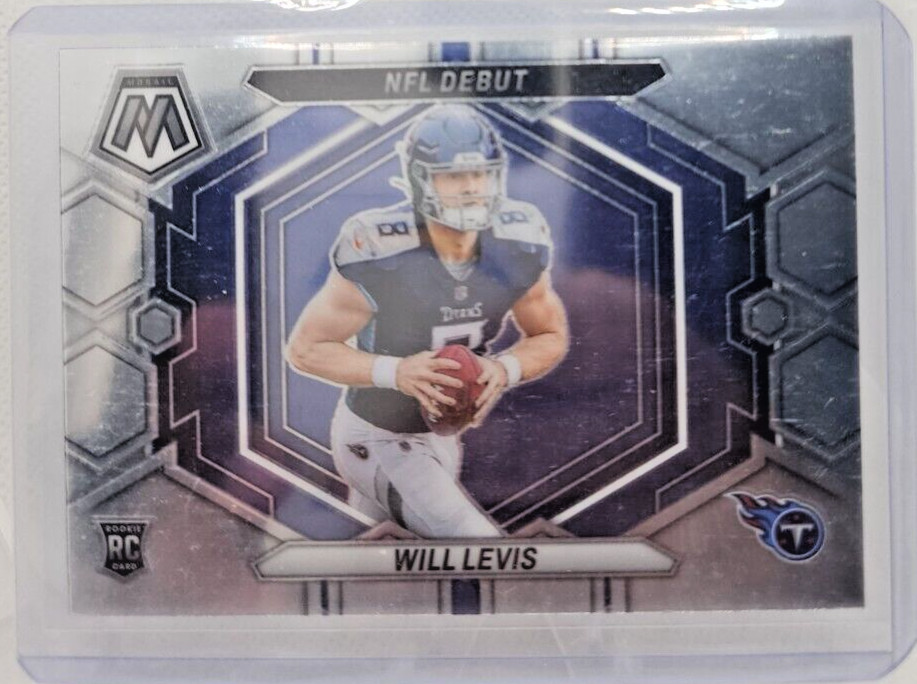 2023 Panini Mosaic -NFL Debut Silver Prizm #ND-4 Will Levis (RC) Tennesse Titans