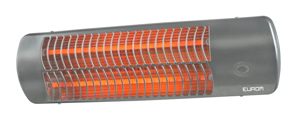 Eurom Badezimmer Heizstrahler QH1203 1200W Wandmontage IP24 Badheizer