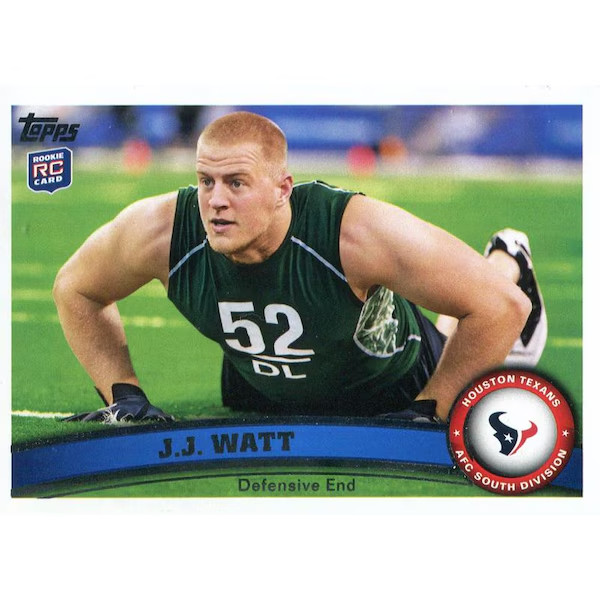 2011 Topps Chrome - #104 J.J. Watt (RC)