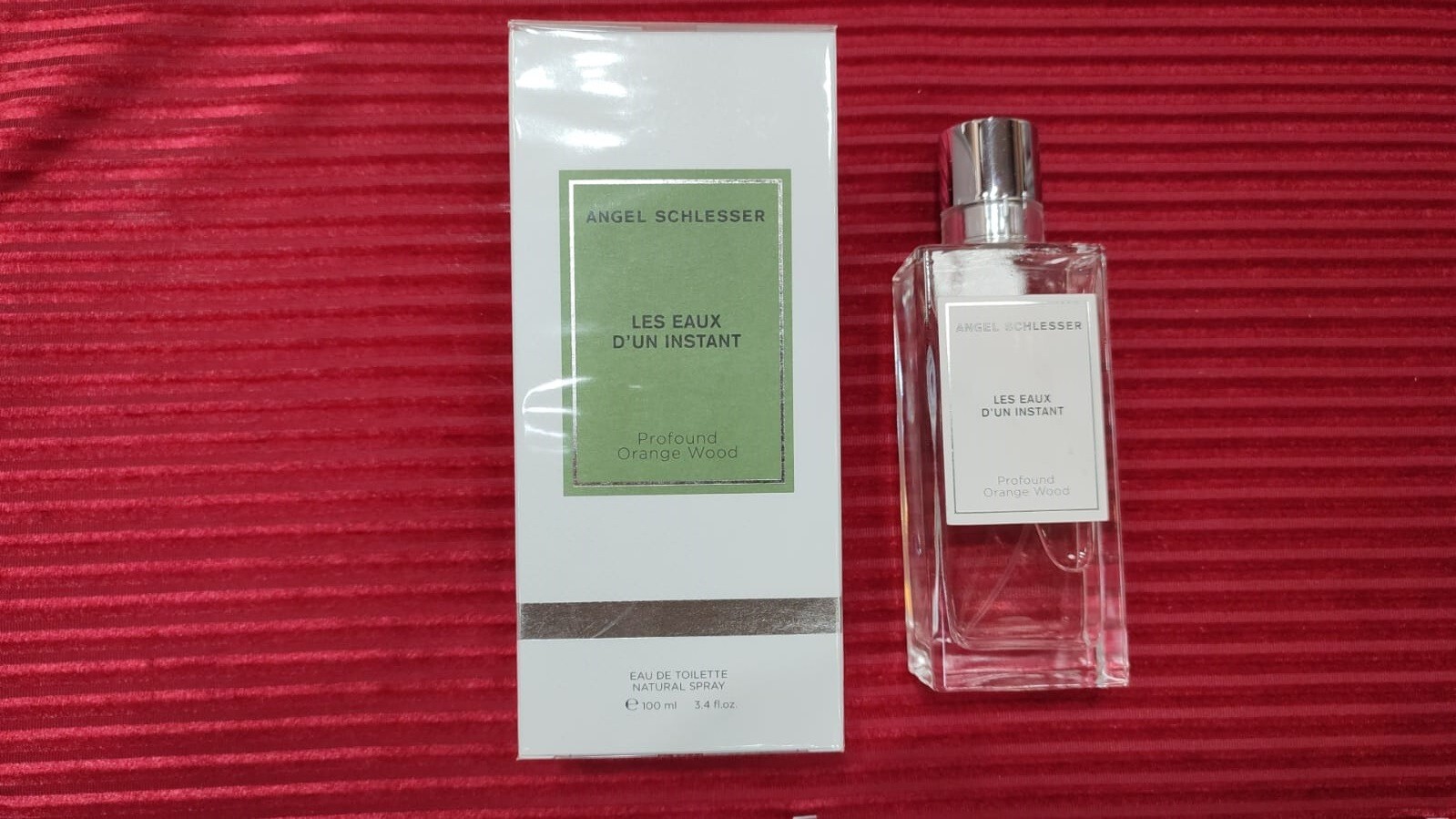 Profound Orange Wood E. de Toilette 100 Angel Schlesser unisex Eaux d'Un Instant