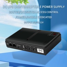 Portable UPS Router 5/9/12V Uninterruptible Power Supply for WiFi Router 10400MA
