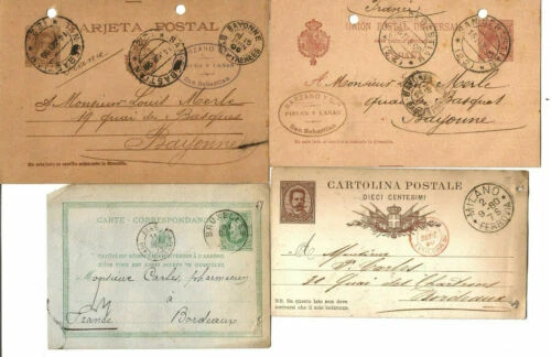 Lettres de collection belle epoque