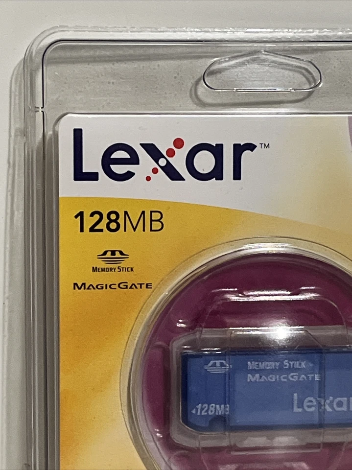 Lexar Media 128MB Memory Stick (MS128-431) New, Magic Gate - Image 4 of 4