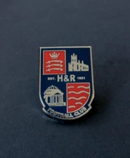 HAMPTON & RICHMOND FOOTBALL CLUB BUTTERFLY PIN BADGE
