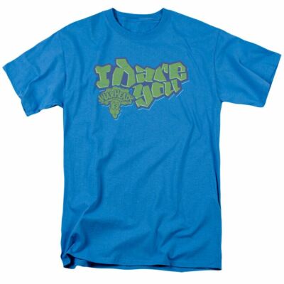 Warheads I Dare You T Shirt Mens Licensed Sour Candy Tee Turquoise