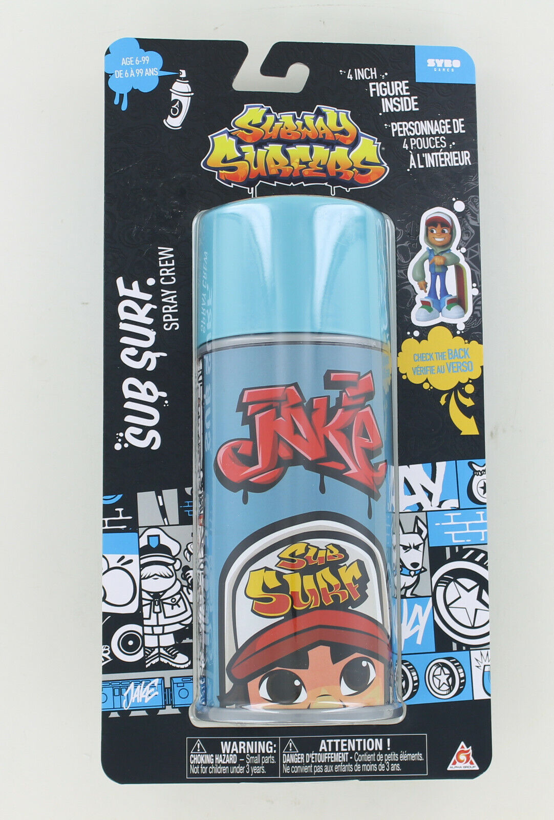 Subway Surfers Spray Can Surfer Jake, 650201, Various : Buy Online at Best  Price in KSA - Souq is now : Toys