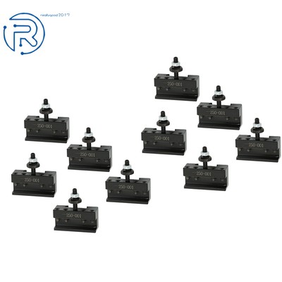 10Piece Quick Change Turning & Facing Lathe Tool Post Holder OXA  #1 250-001 New