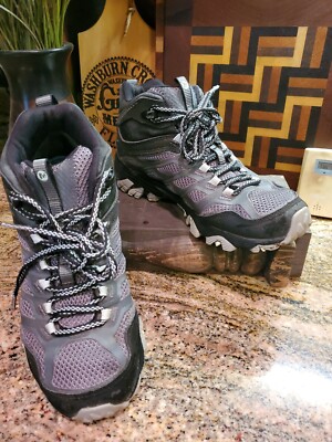 Merrell Vibram tread Hiking trail shoes Women's Sz 7 Granite 
