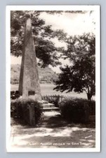 Teachers Monument ~ Umatic GUAM Vintage RPPC Photo Postcard 1983