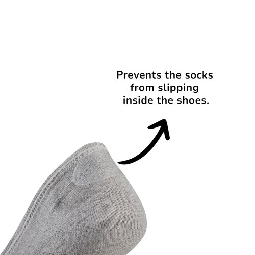 Cosyfeel® Unisex No-Show Liner Socks 6-Pack Bamboo Material Durable Seamless Toe - Picture 58 of 90
