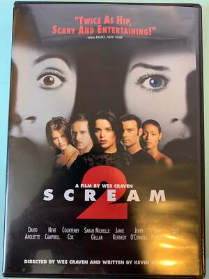 SCREAM 2 (DVD)[2011] w/JADA PINKETT , A WES CRAVEN Film GET IT FUN