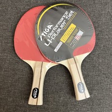 STIGA Performance-Level Table Tennis Racket - Ping Pong set of 2