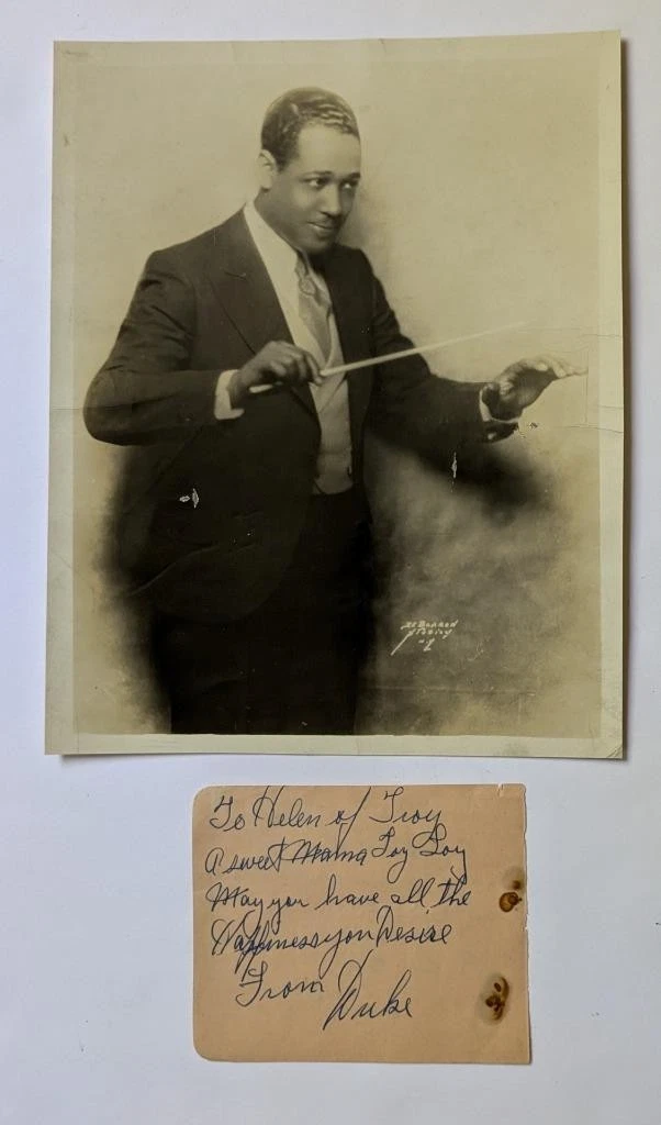 Original Autographed Jazz & Big Band Memorabilia for sale | eBay