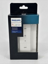 Philips Hue Smart Wireless Dimmer, Switch Remote White, Battery Powered
