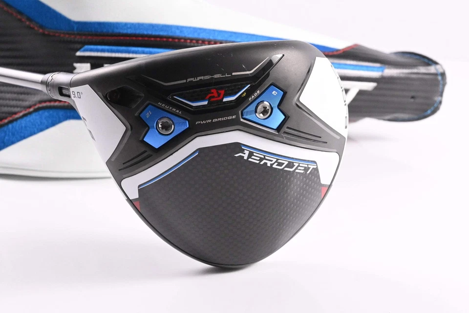 Left Hand Cobra Aerojet LS Driver / 9 Degree / Regular Flex EvenFlow Riptide CB - Image 2 of 4