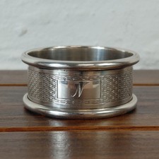 925 Sterling Silver Napkin Ring, Fully Hallmarked, 14.28g #234