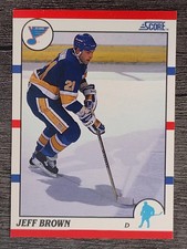 1990-91 Score #41 Jeff Brown