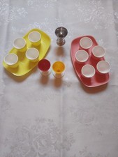 Verschiedene Eierbecher Retro Style  , gebraucht aus den 70gern