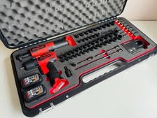 *NEW* Snap On 3/8" Drive 63-pc Cordless Impact Red Tool Case Kit 263CTSS02FREU
