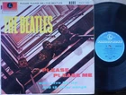 Beatles 2nd Press NZ LP Please Please Me VG+ '65 Blue Parlophone PMCM1202 MONO