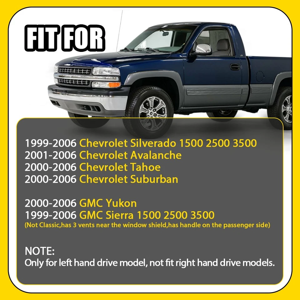 Alfombrilla para tablero de instrumentos de coche para GMC Sierra 1500 2500 3500 1999-2006 beige Foto 2 de 4