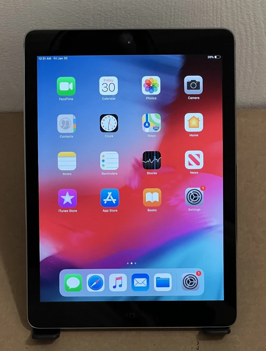 Apple iPad Air 第１世代 32GB スペースグレイ 第1世代】iPad Air Wi-Fi 32GB スペースグレイ MD786J/A A1474|中古