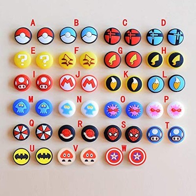 Silicone Analog Thumb Grip Stick Set Joystick Cap Thumbstick Cover Caps for U 