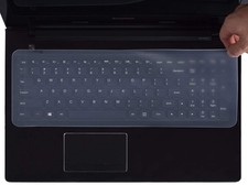 Goliton Universal Silicone Keyboard Protector Skin for 15.6-17.3 inch, Clear