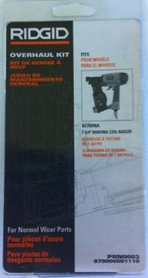 #ad Ridgid R175RNA Coil Roofing Nailers Overhaul Maintenance Kit 079006001110 $49.99